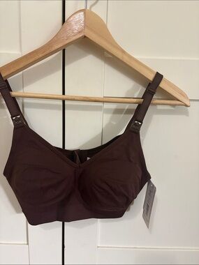 Bravado Wireless Nursing Bra in Deep Brown -